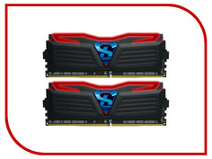 Модуль памяти GeIL Super Luce Black DDR4 DIMM 3000MHz PC4-24000 CL15 - 32Gb KIT (2x16Gb) GLR432GB3000C15ADC