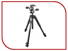 Штатив Manfrotto 055 ALU 3-S KIT 3W HEAD MK055XPRO3-3W