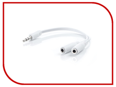 Аксессуар OLTO разветвитель для наушников AC-150 White