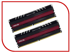Модуль памяти Team Group Delta Red UD-D4 DDR4 DIMM 3000MHz PC4-24000 CL16 - 32Gb KIT (2x16Gb) TDTRD432G3000HC16CDC01
