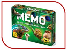 Настольная игра Ranok Creative Мемо Удивительные животные 7207