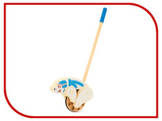 Каталка Мир деревянных игрушек Каталка Мишка Д404