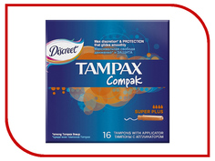 Tampax Compak Super Plus Duo TM-83725527 16шт