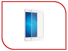 Аксессуар Защитное стекло Huawei Honor 6C DF Fullscreen hwColor-11 White