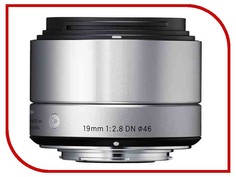 Объектив Sigma Micro 4/3 AF 19 mm F/2.8 DN ART for Micro Four Thirds Silver