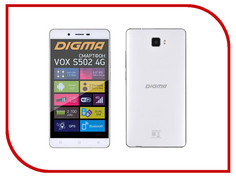Сотовый телефон Digma VOX S502 4G White