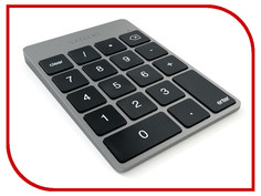 Клавиатура беспроводная Satechi Slim Rechargeable Space Grey ST-SALKPM