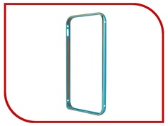 Аксессуар Чехол-бампер Ainy for iPhone 5 Blue