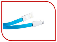 Аксессуар Prolike USB Micro 5 pin AM-BM 1.2m Blue PL-AD-MG-1,2-BU