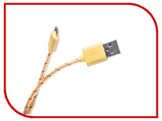 Аксессуар Prolike USB Micro 5 pin AM-BM 1.2m Yellow PL-AD-NL-1,2-YW