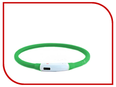 Ошейник светодиодный Richi LED 50cm M Silicone Green 3521