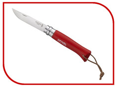 Нож Opinel Tradition Colored №08 Red 001890 - длина лезвия 85мм