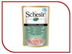 Корм Schesir Пауч Тунец с дорадо 50g. для кошек 132.С767