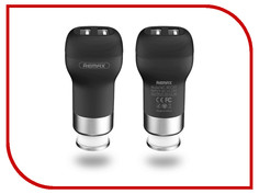 Зарядное устройство Remax RCC207 Flinc 2xUSB 5V/2.4A Black 71779