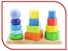 игрушка Мир деревянных игрушек Пирамидки 3 в 1 Д037