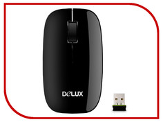 Мышь Delux DLM-110OGB Black