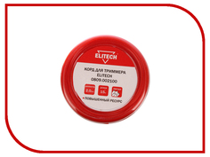 Аксессуар Леска для триммера Elitech 2mm x 15m 0809.002100
