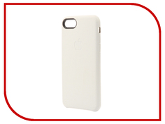 Аксессуар Чехол Krutoff Leather Case для iPhone 7 White 10762