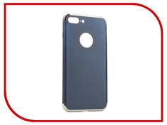 Аксессуар Чехол iBox Element для APPLE iPhone 7 Plus Blue-Silver frame