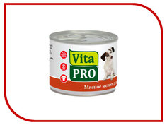 Корм VITA PRO Говядина 200g для собак 47896/2931