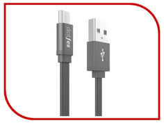 Аксессуар Dotfes USB - Micro USB A05M 2.5A 1m Black 14645