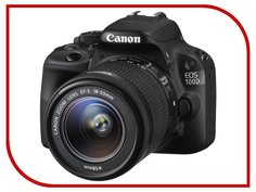 Фотоаппарат Canon EOS 100D Kit EF-S 18-55 III DC Black