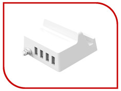Зарядное устройство Orico CHK-4U USB 4-Ports White