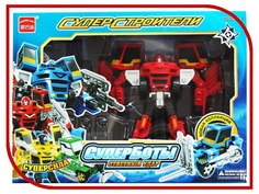 Игрушка Город игр Робот трансформер Погрузчик с пушкой XXL D819653