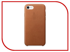 Аксессуар Чехол APPLE iPhone 7 Leather Case Saddle Brown MMY22ZM/A
