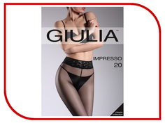 Колготки Giulia Impresso размер 2 плотность 20 Den Nero