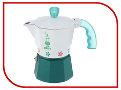 Bialetti Moka Fiori Caldaia Verde на 3 порции 4472