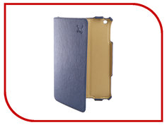 Аксессуар Чехол Snoogy для APPLE iPad mini 2 иск. кожа Blue SN-iPad-mini2-BLU-LTH