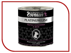 Корм Четвероногий Гурман Платинум Бычьи семенники 240г для собак 324