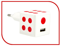 Зарядное устройство Partner Dice USB 1.5A White ПР031987