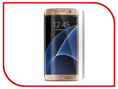Аксессуар Защитное стекло Samsung Galaxy S6 Edge Onext 3D Transparent 41163