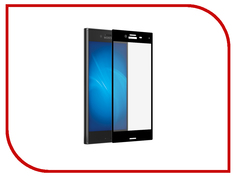 Аксессуар Защитное стекло Sony Xperia X Compact Onext 3D с рамкой Black 41237