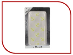 Аксессуар Чехол PURO Crystal Cover Anchor для iPhone 6 4.7 Yellow IPC647ANCORYEL