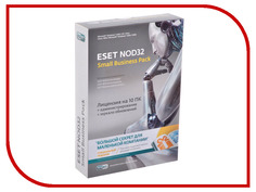 Программное обеспечение ESET NOD32 Small Business Pack Newsale for 10 user NOD32-SBP-NS-CARD-1-10