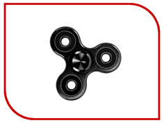 Спиннер Fidget Spinner / Red Line B1 металлический Black