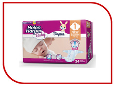 Подгузники Helen Harper Baby Newborn 2-5кг 24шт 2310402