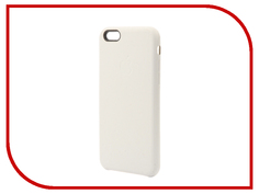 Аксессуар Чехол Krutoff Leather Case для iPhone 6/6S White 10751