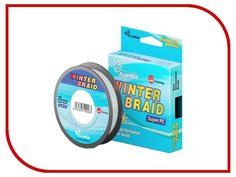 Леска Allvega Winter Braid Strands 30m 0.22mm Grey