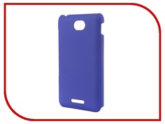 Аксессуар Чехол Sony Xperia E4 Muvit MFX Rubber Back Case Blue SEBKC0037