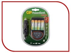 Зарядное устройство GP PowerBank H500 + 4 ак. AA 2700 mAh (PB50GS270CA-U4/2CR4)
