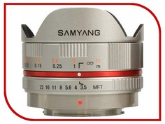 Объектив Samyang MF 7.5 mm F/3.5 Fish-eye UMC for Micro 4/3 Silver