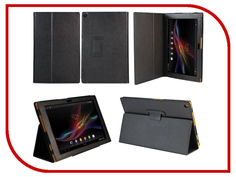 Аксессуар Чехол Sony Xperia Tablet Z 10.1 IT Baggage Hard Case иск. кожа Black ITSYXZ01-1