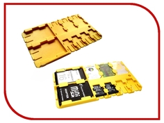 Футляр REFI Holder SD / microSD / SIM Yellow