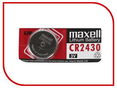 Батарейка CR2430 - Maxell CR2430 3V
