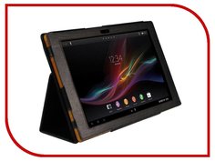 Аксессуар Чехол Sony Xperia Tablet Z2 10.1 IT Baggage/Skinbox иск. кожа Black ITSYXZ201-1