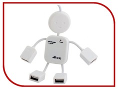 Хаб USB Rexant 18-4102 4 ports White